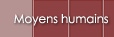 Moyens humains